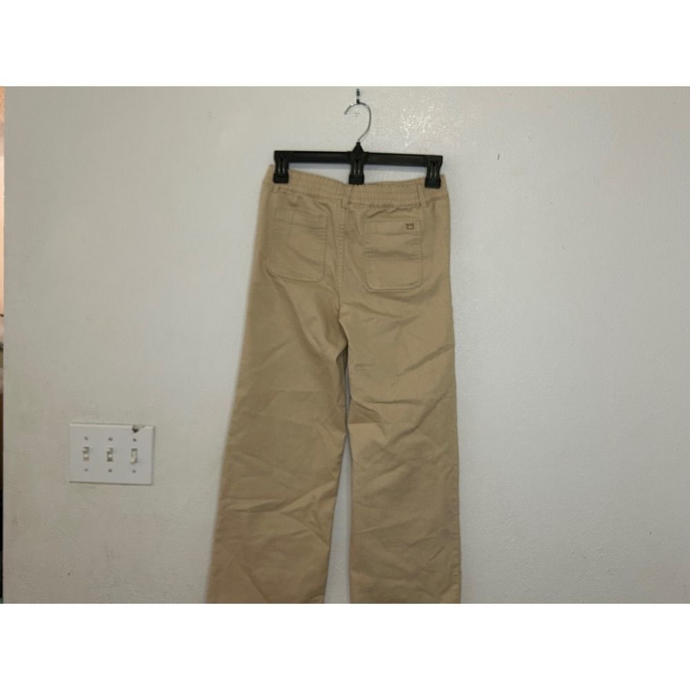 Crown & Ivy Kids Girls Khaki Chino Pants Size Medium J-73 - Picture 2 of 8
